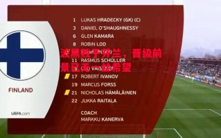 易胜博体育官方网站-波黑败于芬兰，晋级前景已无一丝希望